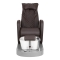 Fotel spa do pedicure Azzurro 016C brązowy z masażem pleców i hydromasażem - 3