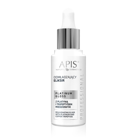 Apis platinum gloss odmładzający eliksir z platyną i tripeptydem miedziowym 30 ml