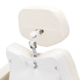 Fotel kosmetyczny elektryczny obrotowy Azzurro 873 biały - 13