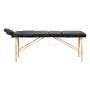 Stół składany do masażu wood Komfort Activ Fizjo Lux 3 segmentowy 190x70 czarny - 3