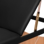 Stół składany do masażu wood Komfort Activ Fizjo Lux 3 segmentowy 190x70 czarny - 14