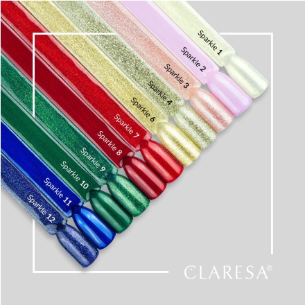 CLARESA Lakier hybrydowy SPARKLE 11 -5g - 3