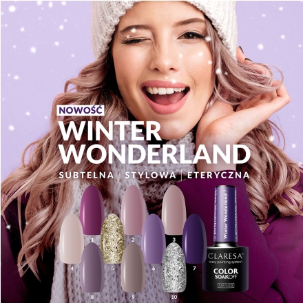 CLARESA Lakier hybrydowy Winter Wonderland 1 - 5g - 2