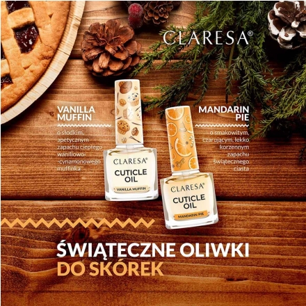 CLARESA oliwka do skórek Vanilla Muffin 5ml - 2