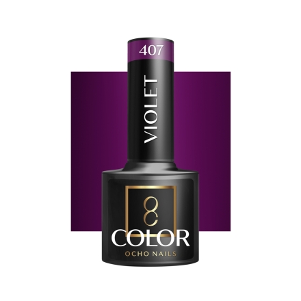 OCHO NAILS Lakier hybrydowy violet 407 -5 g